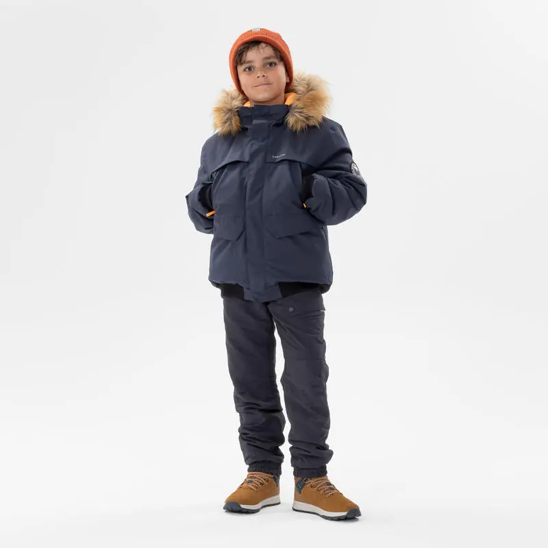Abrigo De Montaña Y Nieve Impermeable Niños 7-15 Años Quechua SH100 X-Warm Azul - Imagen 3
