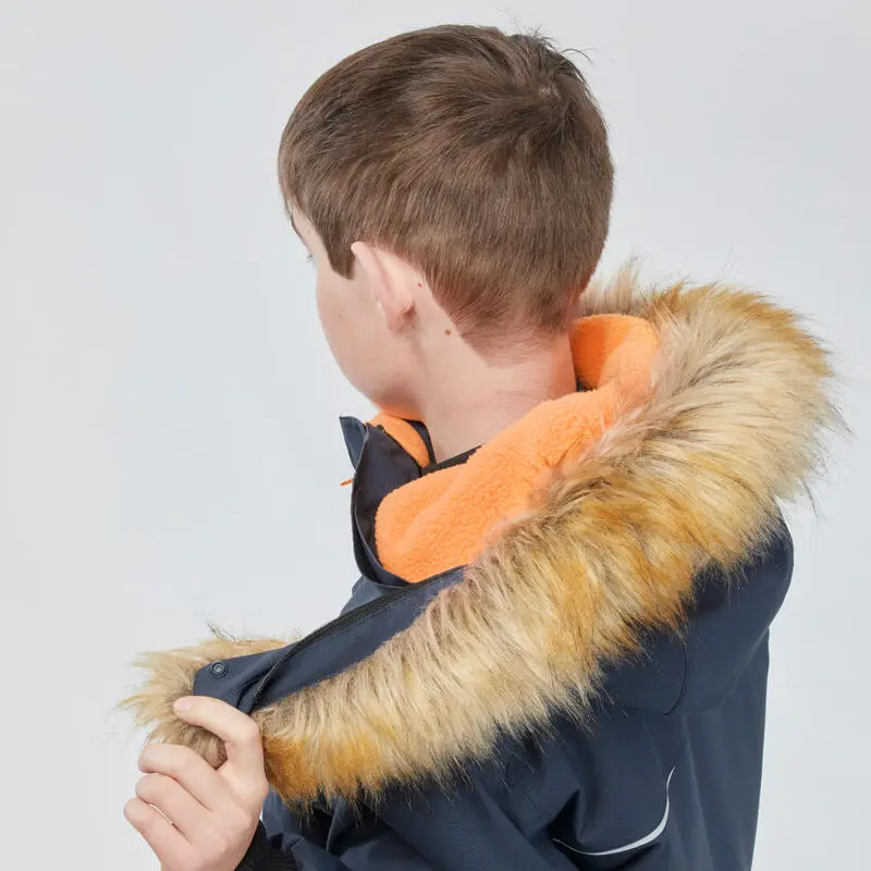 Abrigo De Montaña Y Nieve Impermeable Niños 7-15 Años Quechua SH100 X-Warm Azul - Imagen 4