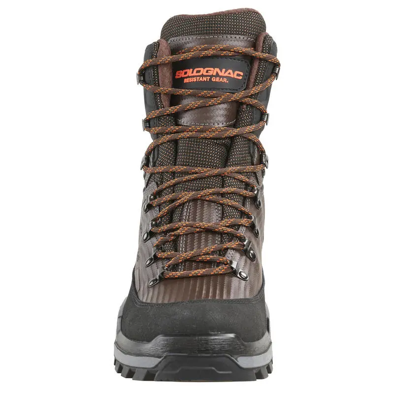 Botas Caza Solognac Crosshunt 900 V2 Adulto Marrón Impermeables Resistentes - Imagen 4