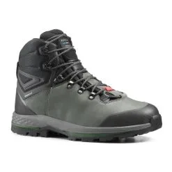 Botas De Montaña Y Trekking Impermeables De Piel Hombre Forclaz Trek 100