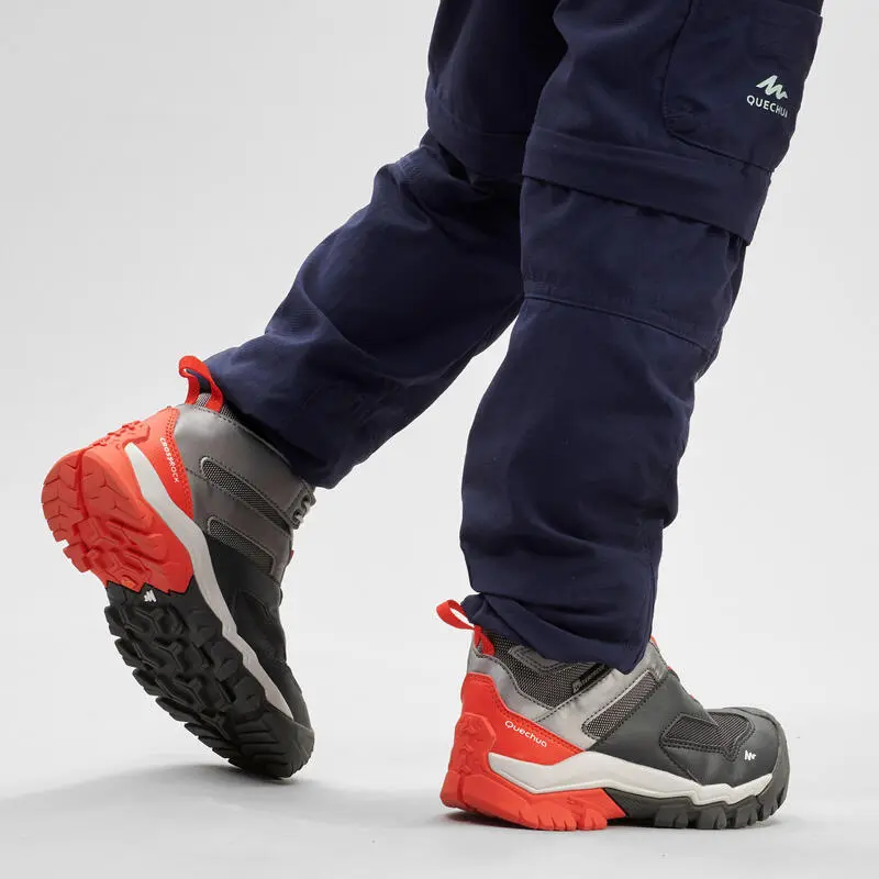 Botas Montaña Y Trekking Impermeables Niños 28 A 34 Quechua Crossrock Mid - Imagen 5