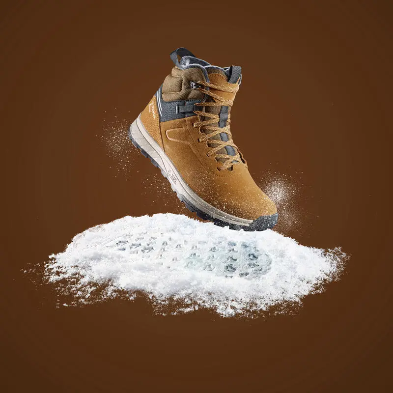 Botas Nieve Y Apreski Impermeables Niños 35 A 38 Quechua SH100 Piel - Imagen 2