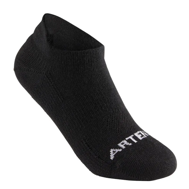 Calcetines Cortos De Tenis Niños Pack De 6 Artengo RS 160 Negro Blanco Azul - Imagen 3