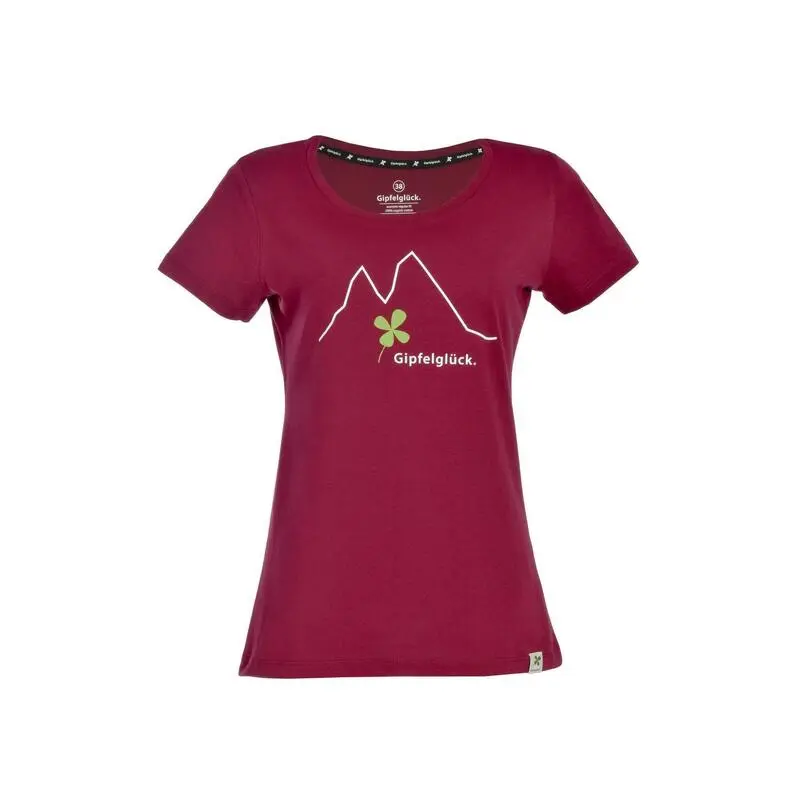 GIPFELGLÜCK Camiseta De Exterior Para Mujeres, Algodón Orgánico - Imagen 4