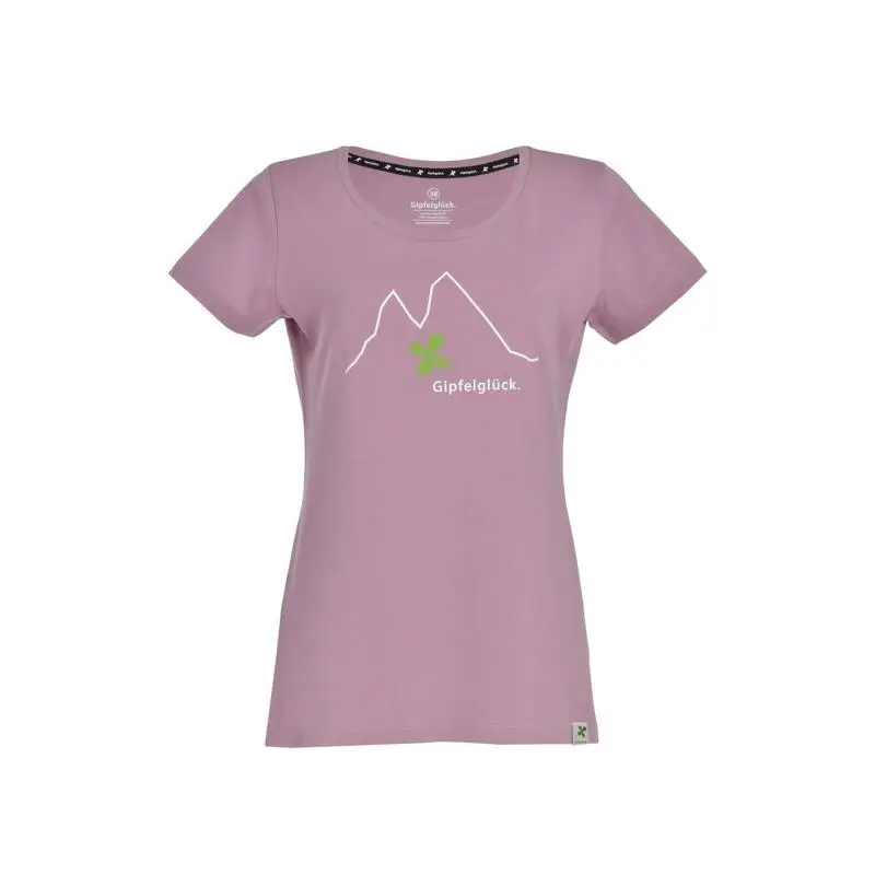 GIPFELGLÜCK Camiseta De Exterior Para Mujeres, Algodón Orgánico