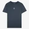 Camiseta De Manga Corta De Hombre Scalpers ADN COTTON TEE Azul Marino De Algodón
