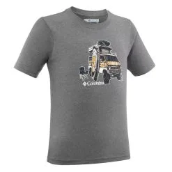 Camiseta De Montaña Y Trekking Manga Corta Niños 7-15 Años Columbia Tech Tee