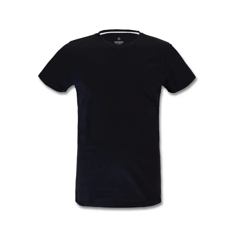 GIPFELGLÜCK Camiseta De Senderismo/exterior/tremetismo Para Hombre, Algodón Orgánico