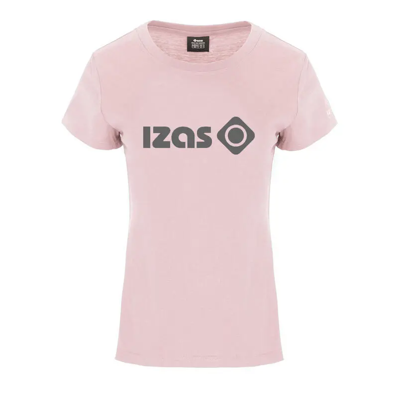 Camiseta Deportiva Manga Corta 100% Algodón Mujer MORAN Izas - Imagen 3