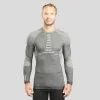 Camiseta Térmica Interior De Esquí Y Nieve Lana Merina Hombre Wedze Ski 900 Gris