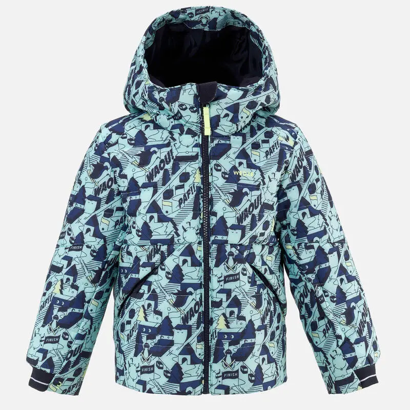 Chaqueta Acolchada De Esquí Niños Wedze 180 Warm - Imagen 2