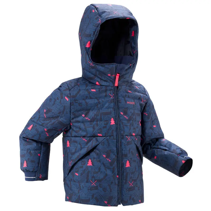 Chaqueta Acolchada De Esquí Niños Wedze 180 Warm - Imagen 6