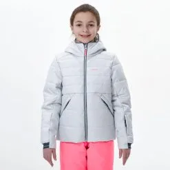Chaqueta Acolchada De Esquí Y Nieve Impermeable Niños Wedze 150 Warm