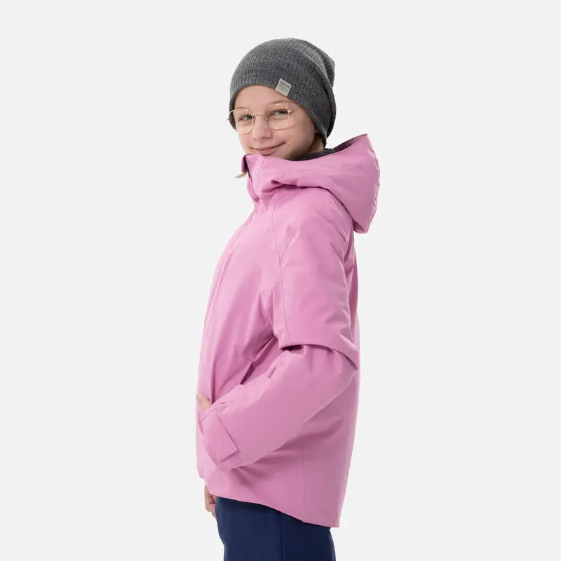 Chaqueta De Esquí Niños Wedze SKI-P 550 Rosa - Imagen 2