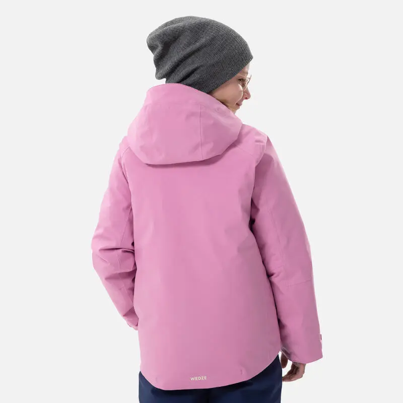 Chaqueta De Esquí Niños Wedze SKI-P 550 Rosa - Imagen 3