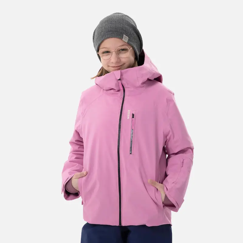 Chaqueta De Esquí Niños Wedze SKI-P 550 Rosa
