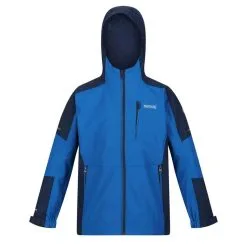 Regatta Chaqueta Impermeable Calderdale II Para Niños/Niñas Azul Sky Diver, Marino