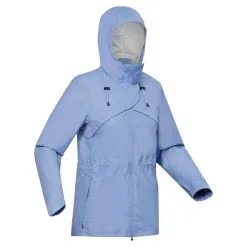 Chaqueta Impermeable De Montaña Y Trekking Mujer Quechua NH500