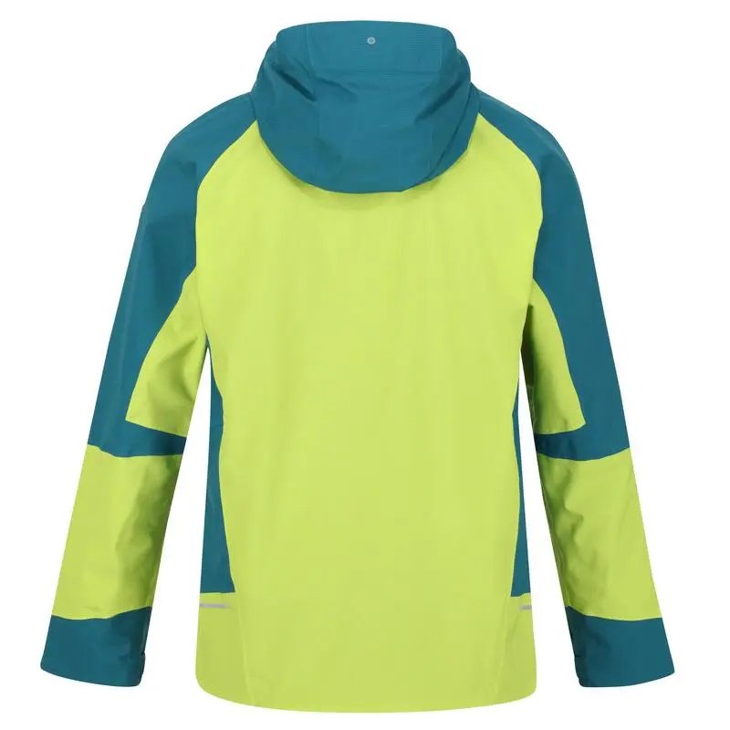 Regatta Chaqueta Impermeable Highton Pro Para Hombre Kiwi Llamativo, Verde Pacífico - Imagen 2