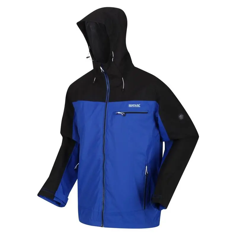 Regatta Chaqueta Impermeable Highton Stretch Para Hombre Surf Spray, Negro - Imagen 3