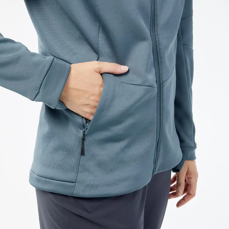 Chaqueta Polar De Montaña Y Trekking Mujer Quechua MH520 Azul - Imagen 5