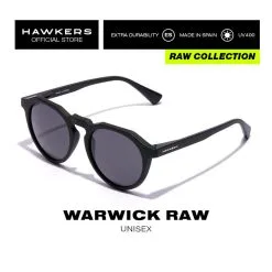 HAWKERS Gafas De Sol Para Hombre Y Mujer BLACK DARK - WARWICK RAW
