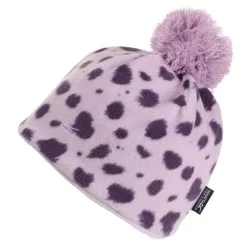 Regatta Gorro Beanie Manchado De Polar Para Niños/Niñas Lila Escarcha