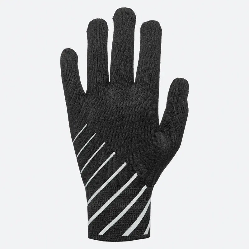 GUANTES DE RUNNING NIÑOS - KIPRUN WARM NEGROS - Imagen 3