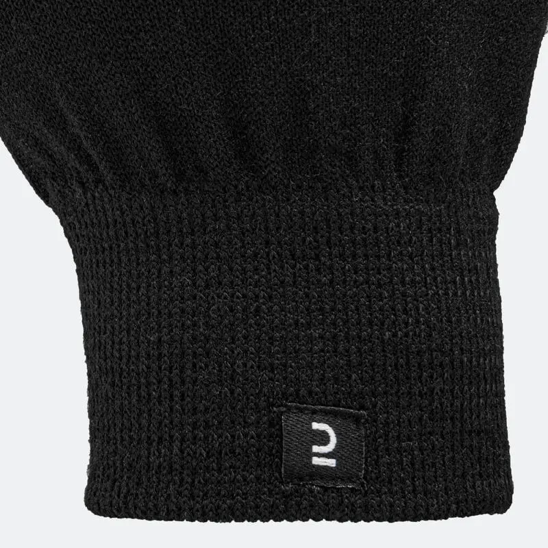 GUANTES DE RUNNING NIÑOS - KIPRUN WARM NEGROS - Imagen 5