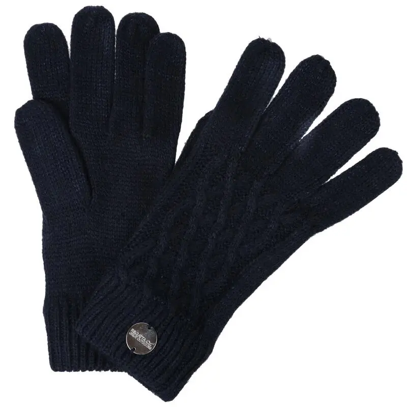 Regatta Guantes Diseño Diamante Multimix III Para Mujer Negro - Imagen 4