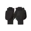 Guantes-Manoplas Trekking Con Solapa Cortaviento F-Lite Negro