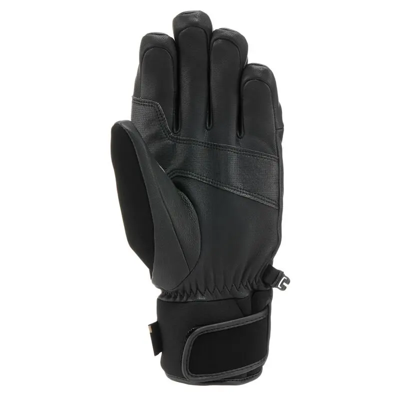 Guantes Térmicos De Esquí Y Nieve Impermeables Adulto Wedze Ski-P GL 900 Negro - Imagen 2