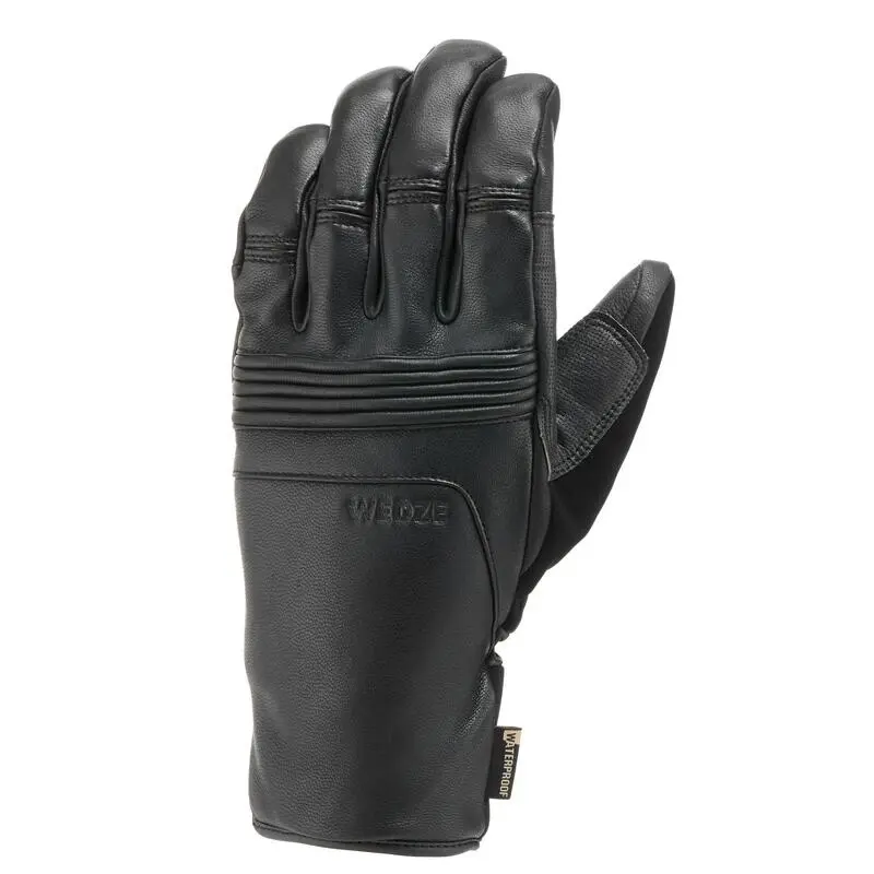Guantes Térmicos De Esquí Y Nieve Impermeables Adulto Wedze Ski-P GL 900 Negro