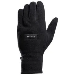 Guantes Térmicos De Montaña Y Trekking Polar Adulto Forclaz MT100 Negro