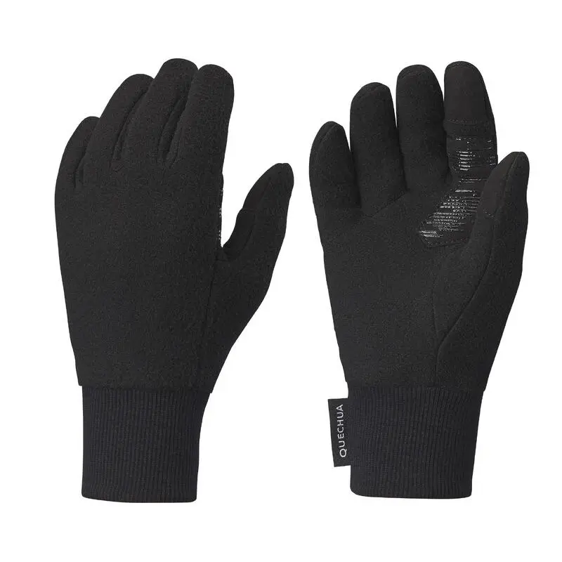 Guantes Térmicos De Montaña Y Trekking Polar Niños 6-14 Años Quechua SH100 Negro