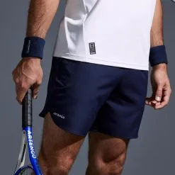 Pantalón Corto De Tenis Hombre Artengo TSH 500 Dry Court Azul Marino