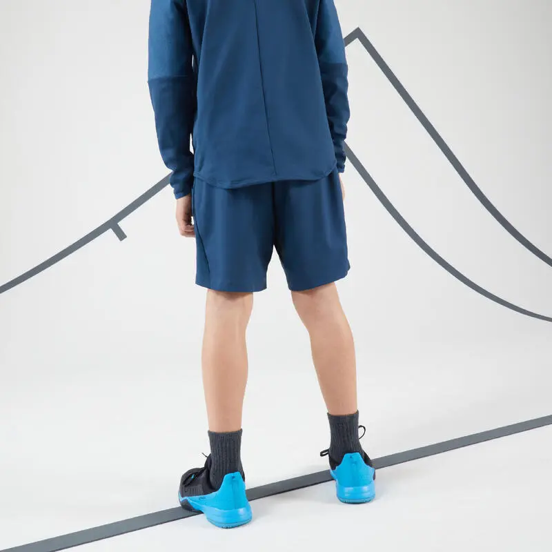 Pantalón Corto De Tenis Térmico Niños Artengo 500 Turquesa - Imagen 3