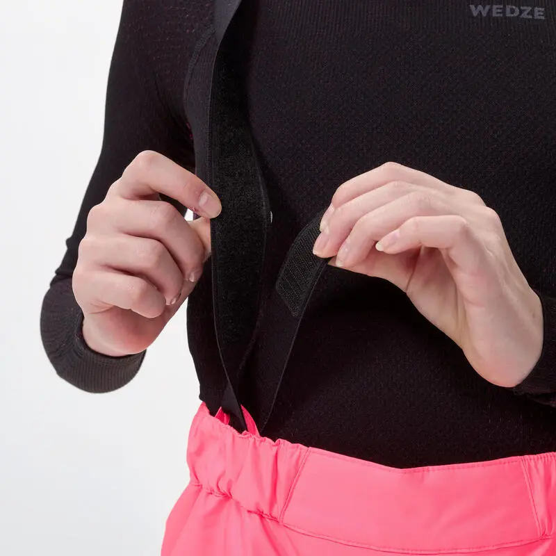 Pantalón De Esquí Y Nieve Niños 7-15 Años Wedze SKI PA 100 Rosa - Imagen 4