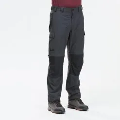 Pantalón Desmontable De Montaña Y Trekking Hombre Forclaz MT100