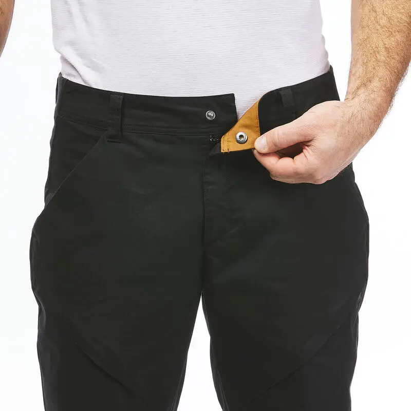 Pantalón Montaña Y Senderismo Hombre Quechua NH500 Slim Negro - Imagen 5