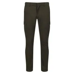 Regatta Pantalón Multibolsillos Bryer II Para Hombre Caqui Oscuro