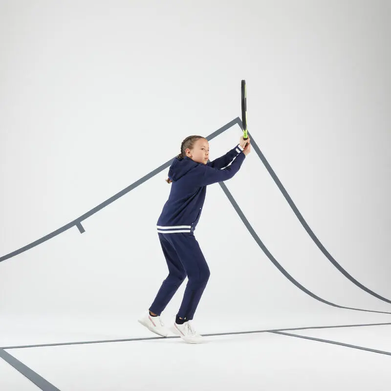 Artengo Pantalón Térmico De Tenis Niña Azul Marino - Imagen 2