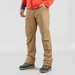 Pantalones De Montaña Y Nieve Perlantes Hombre Quechua SH100 X-Warm Marrón