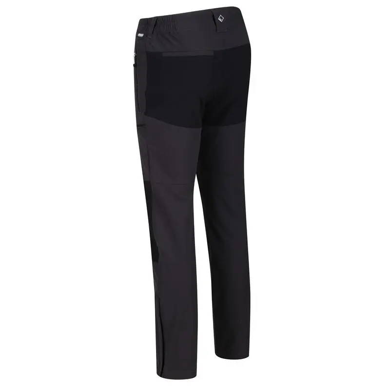 Regatta Pantalones Questra III Para Hombre Ceniza, Negro - Imagen 3
