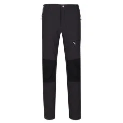 Regatta Pantalones Questra III Para Hombre Ceniza, Negro