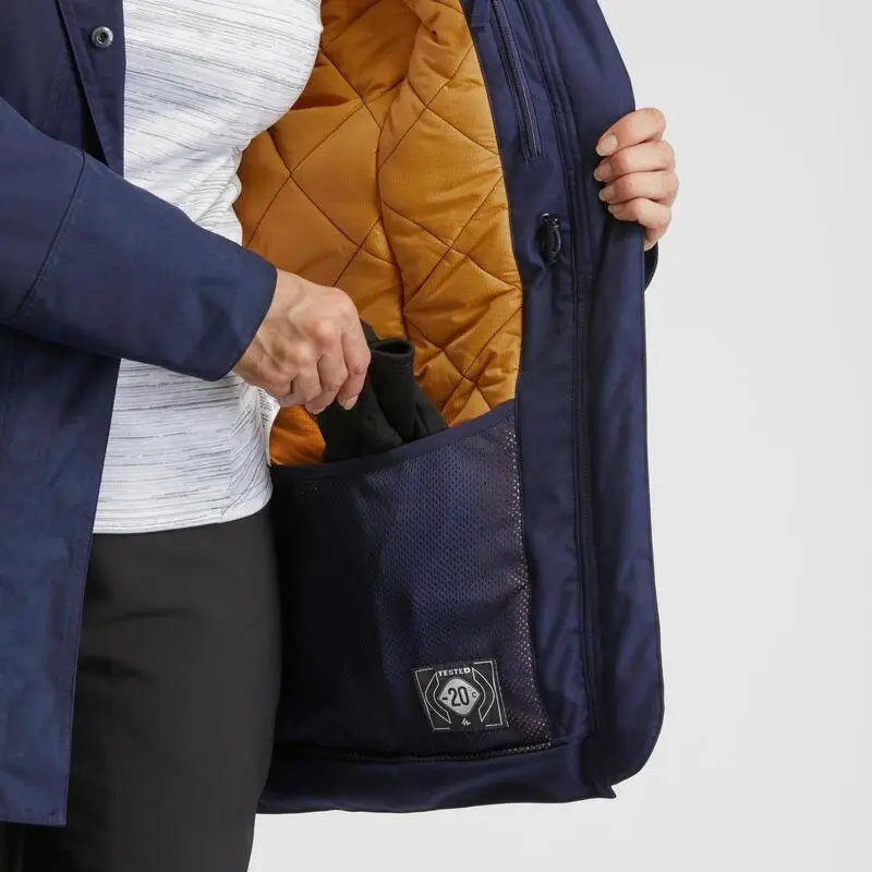 Parka De Montaña Y Nieve Impermeable Mujer Quechua SH500 X-Warm - Imagen 4