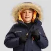 Parka De Montaña Y Nieve Niños 7 A 15 Años Quechua SH500 Ultra-Warm Negro