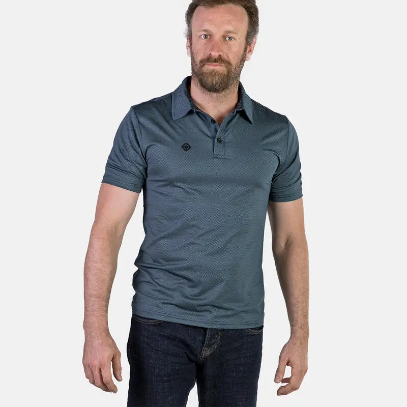 Polo De Manga Corta Con Diseño Deportivo Para Hombre CALEB Izas - Imagen 3