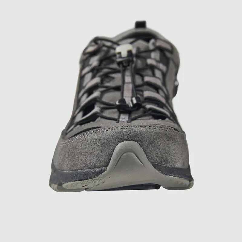 Sandalias Cerradas De Montaña Y Trekking Hombre Quechua NH150 Fresh Gris - Imagen 5