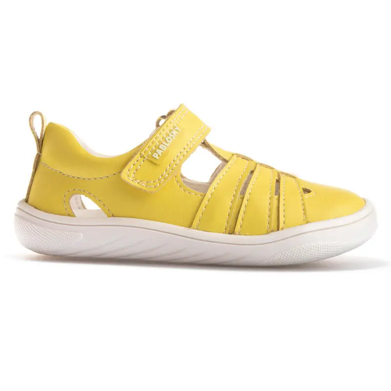 Sandalias De Marcha Deportiva De Microfibra De Bebés PABLOSKY En Amarillo - Imagen 2